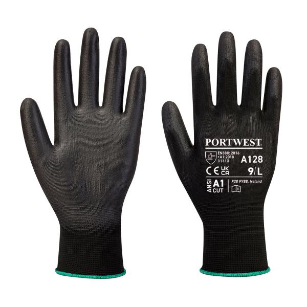 Black-PU-Lightweight-Glove-Size-7---Pair